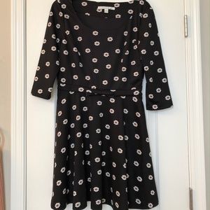 Lauren Conrad 3/4 sleeve fit and flare dress